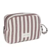 Pasito a Pasito Necessaire Cherry Strips 23cm | Padrão Riscas 100% algodão