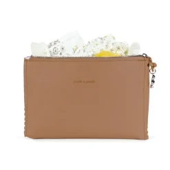 Pasito a Pasito Necessaire Icon Camel | Compacto e Elegante