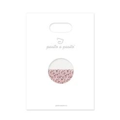 Pasito a Pasito Pack 2 Musselinas Cherry Flowers | 70x70cm