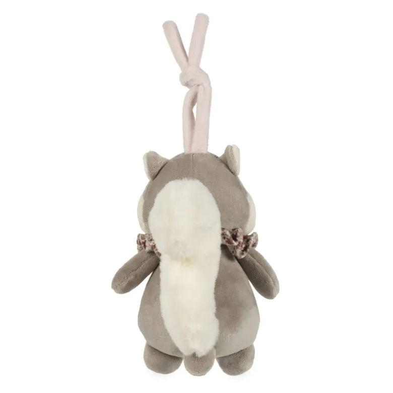Pasito a Pasito Peluche Musical Esquilo Cherry Flowers 20cm | Melodia Suave | +0 Meses