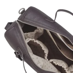 Pasito a Pasito Saco com Muda Fralda London Brown | Bolsa Maternidade Elegante com Trocador