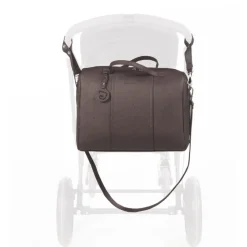 Pasito a Pasito Saco com Muda Fralda London Brown | Bolsa Maternidade Elegante com Trocador