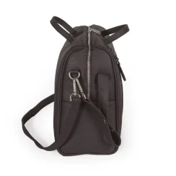 Pasito a Pasito Saco com Muda Fralda London Brown | Bolsa Maternidade Elegante com Trocador