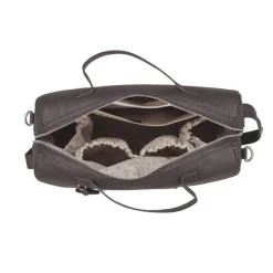 Pasito a Pasito Saco com Muda Fralda London Brown | Bolsa Maternidade Elegante com Trocador