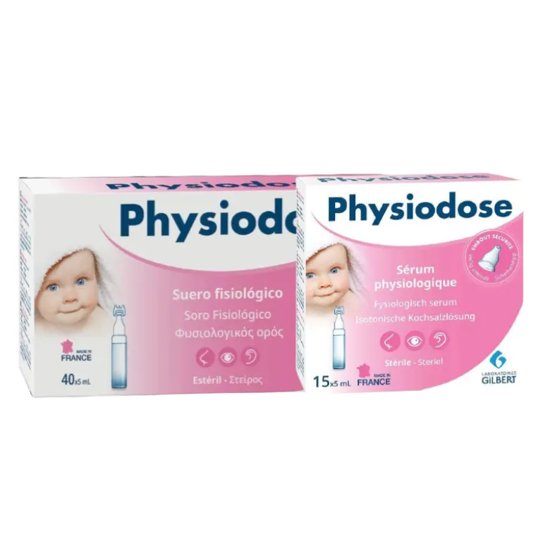 Physiodose Soro Fisiológico 40x5ml + Oferta 15x5ml