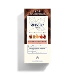 Phyto Phytocolor Coloração 6.34 Louro Escuro Dourado Acobreado