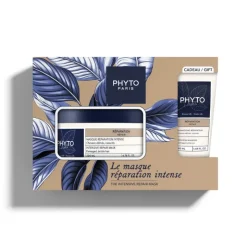 Phyto Reparação Coffret para Cabelos Danificados | Champô 200ml + Máscara 50ml