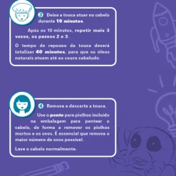 Piolhout Kit Touca Anti-Piolhos | 2 Toucas + Pente | Tratamento Natural