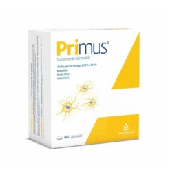 Primus 60 Cápsulas | Suplemento Apoia a Saúde do Coração e Função Cerebral