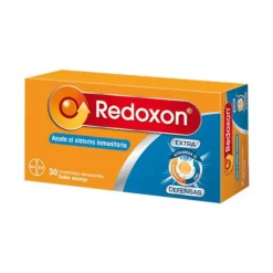 Redoxon Extra Defesas Comprimidos Efervescentes Laranja | 30 Unidades | Vitamina C