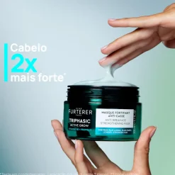 René Furterer Triphasic Active Grow Máscara Fortificante 200ml | Fortalece Cabelos Longos e Quebradiços