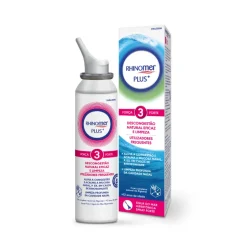 Rhinomer Plus+ Spray Nasal Força 3 Forte 200ml | Adultos e Jovens +12