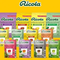 Ricola Rebuçados Alcaçuz 50g | Sem Açúcar Alívio Garganta