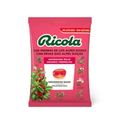 Ricola Rebuçados Arando Vermelho Saco 70g | Para Alívio da Garganta