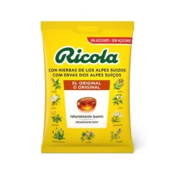 Ricola Rebuçados Ervas Suíças Sem Açúcar Saco 70g