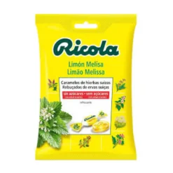 Ricola Rebuçados Limão Melissa Saco 70g | Sem Açúcar Alívio Garganta