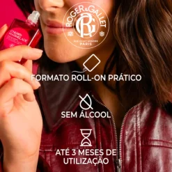 Roger & Gallet Cherry Marmelade Eau de Parfum Roll-On 15ml | 20% Concentração Sem Álcool