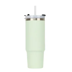Runbott Copo Termo Latt Melon 800ml | Mantém Frio 28h & Quente 12h | Tampa com Palhinha | Tecnologia Evertaste