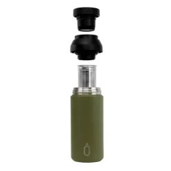 Runbott Copo Térmico Mii Laurel 350ml | Com Infusor | Mantém Quente 12h & Frio 24h