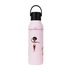 Runbott Garrafa Termo Sport 600ml Marta Munte Ballet Dancers | Tampa Fácil de Abrir
