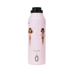 Runbott Garrafa Termo Sport 600ml Marta Munte Ballet Dancers | Tampa Fácil de Abrir