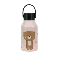 Runbott Garrafa Termo Sport 350ml Marta Munte Bear | Tampa Fácil de Abrir