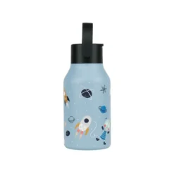 Runbott Garrafa Termo Sport 350ml Marta Munte Cosmic | Com Palhinha e Tampa Fácil de Abrir