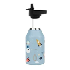 Runbott Garrafa Termo Sport 350ml Marta Munte Cosmic | Com Palhinha e Tampa Fácil de Abrir