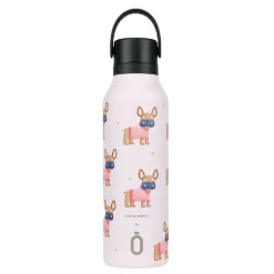 Runbott Garrafa Térmica Mii 60 Bulldog 600ml | Design Marta Munté | Mantém Frio 32h & Quente 24h