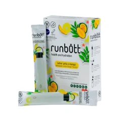 Runbott Health & Hydration Ananás e Manga 10 Saquetas | Multivitamínico