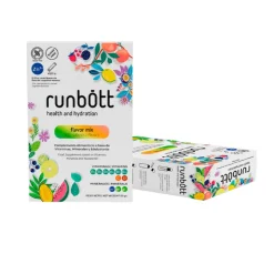 Runbott Health & Hydration Mix de Sabores 10 Saquetas | Multivitamínico