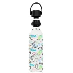 Runbott Mii 60 Garrafa Térmica Berreca Graffiti 600ml | Isolamento vácuo frias 32h, quentes 24h