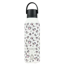 Runbott Mii 60 Garrafa Térmica Berreca Savage Cream 600ml | Isolamento vácuo frias 32h, quentes 24h