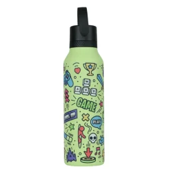 Runbott Mii 60 Garrafa Térmica Pedro Baigorria Sharp Green 60cl | Isolamento vácuo frias 32h, quentes 24h