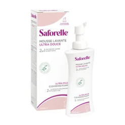 Saforelle Espuma Limpeza Ultra-Suave 250ml | Para Pele Irritada | Sem Sabão