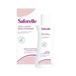 Saforelle Solução de Lavagem 100ml Suave sem Sabão | Com Bardana | pH Fisiológico