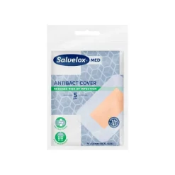 Salvelox Med Antibact Cover 76X54Mm X 5