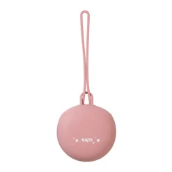 Saro Caixa Porta Chupeta Silicone Rosa