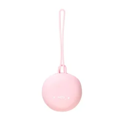 Saro Caixa Porta Chupeta Silicone Rosa Claro
