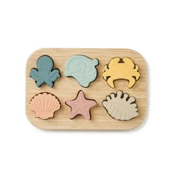 Saro Puzzle Madeira Sea Life +9M | Vida Marinha Encaixável Educativo FSC