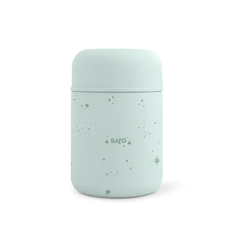 Saro Termo para Sólidos 300ml Verde | Mantém Temperatura por 12 Horas