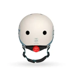 Scoot&Ride Capacete Infantil XXS-S Areia 45-51cm | Com Luz LED e Fecho Magnético