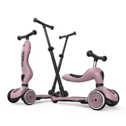 Scoot&Ride Highwaykick 1 Push&Go Trotinete Amora | 1-3 Anos | Com Pega Empurrar Adulto