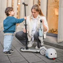 Scoot&Ride Highwaykick 1 Push&Go Trotinete Areia | 1-3 Anos | Com Pega Empurrar Adulto