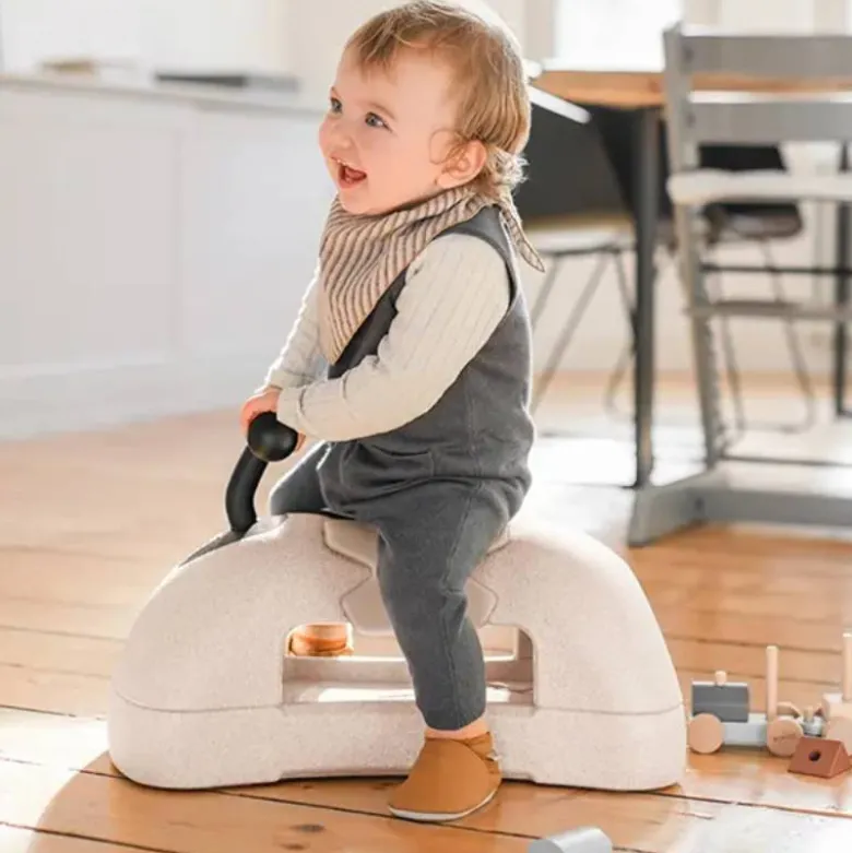 Scoot & Ride My First Andador 3 em 1 Areia 6–36M | Base Reversível, Rodas Silenciosas e Design Leve
