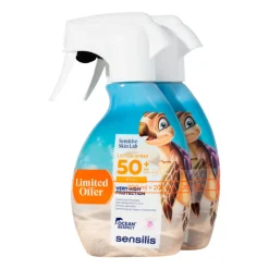 Sensilis SPF50+ Kids Spray 200ml+200ml | Pack Duplo - Protetor Solar Infantil Muito Elevado