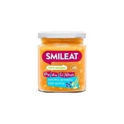 Smileat Bio Boião Pedacinhos de Lentilha Vermelha com Quinoa +10M 230g