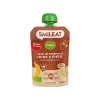 Smileat Bio Saqueta Fruta Leite de Amêndoa, Cacau e Morango +9M 100g