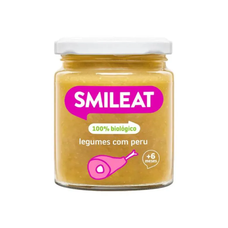Smileat Boião de Legumes com Peru +6M 230g