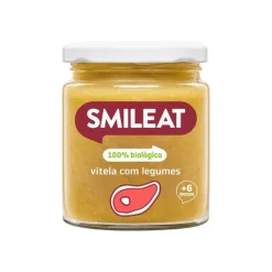 Smileat Boião de Vitela com Legumes +6M 230g
